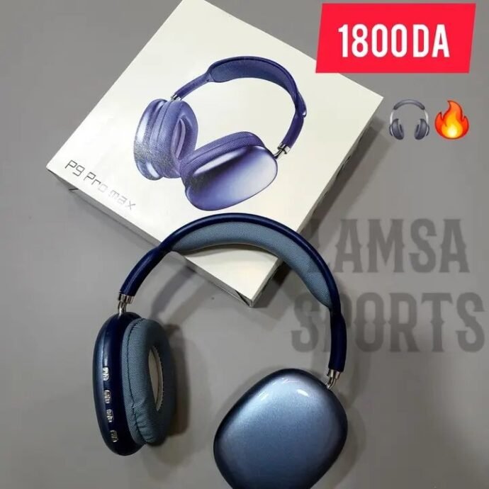 ⁦سماعات الأذن بلوتوث (P9 Pro Max)1800da⁩ - الصورة ⁦4⁩