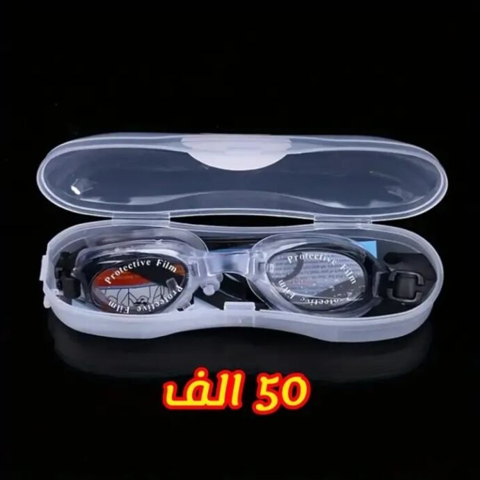 ⁦نظارات السباحة الشفافة50da⁩ - الصورة ⁦3⁩